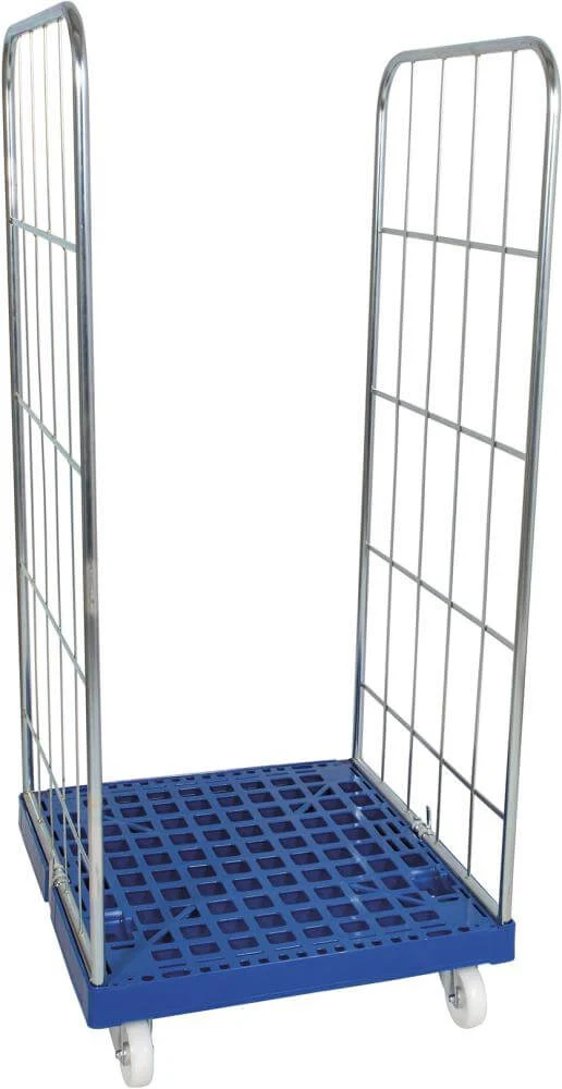 Conteneur roulant NEUTRE, 2 parois 724x815x1460mm