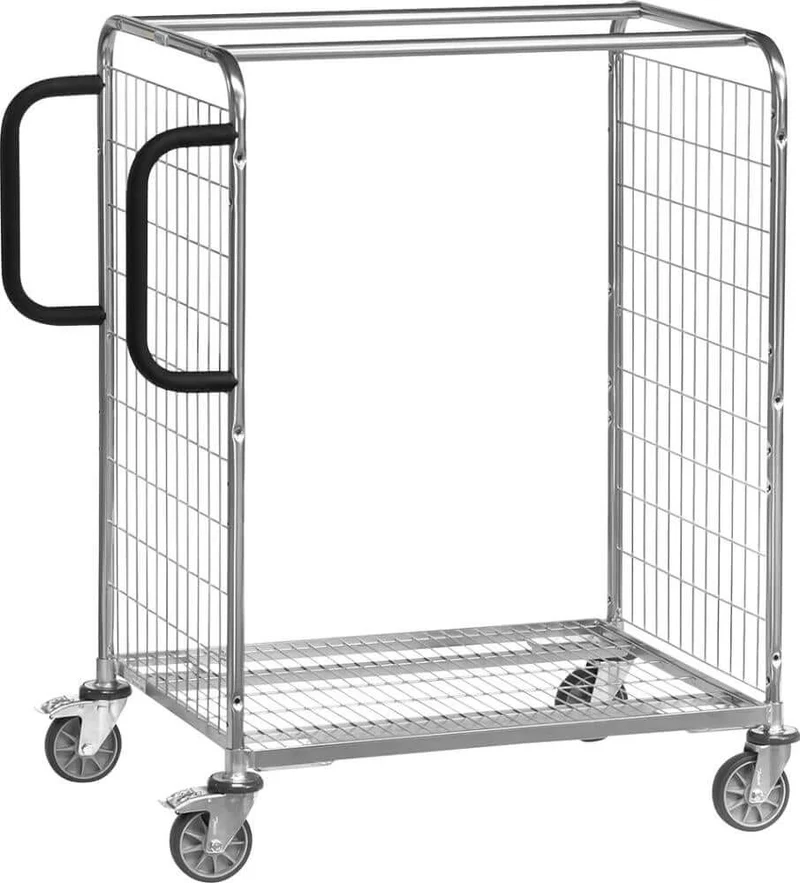 Chariot de prélèvement FETRA, surface de chargement 850 x 610