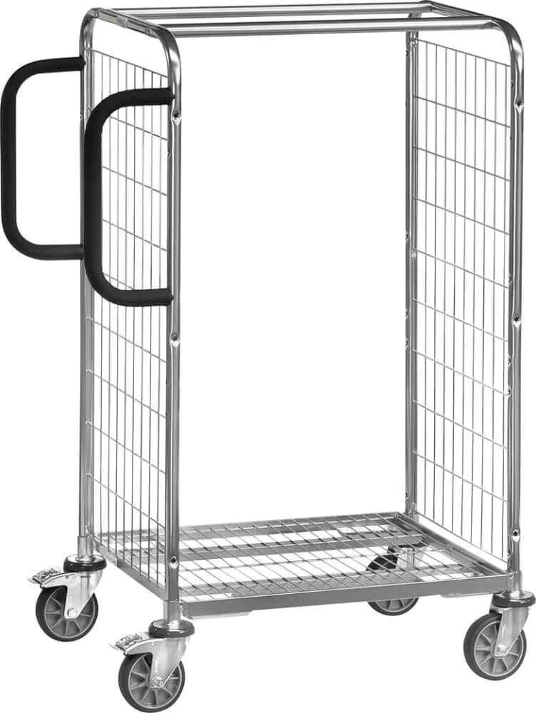 Chariot de prélèvement FETRA, surface de chargement 650 x 510