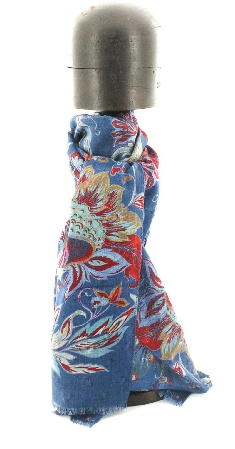 SCARF PARSIFAL FLEURS