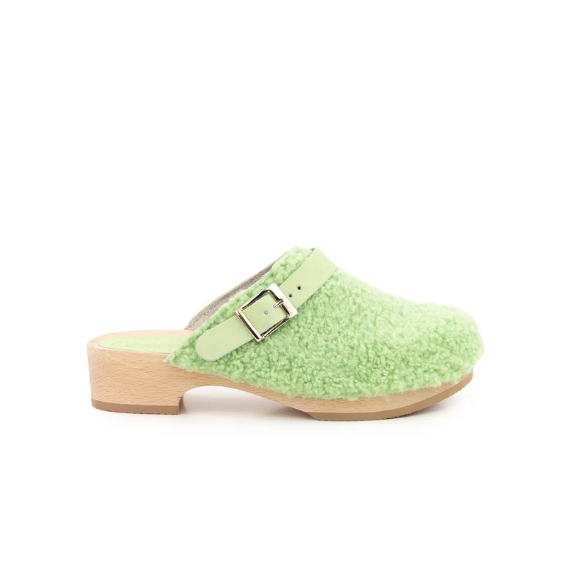 Panda Green Sherpa