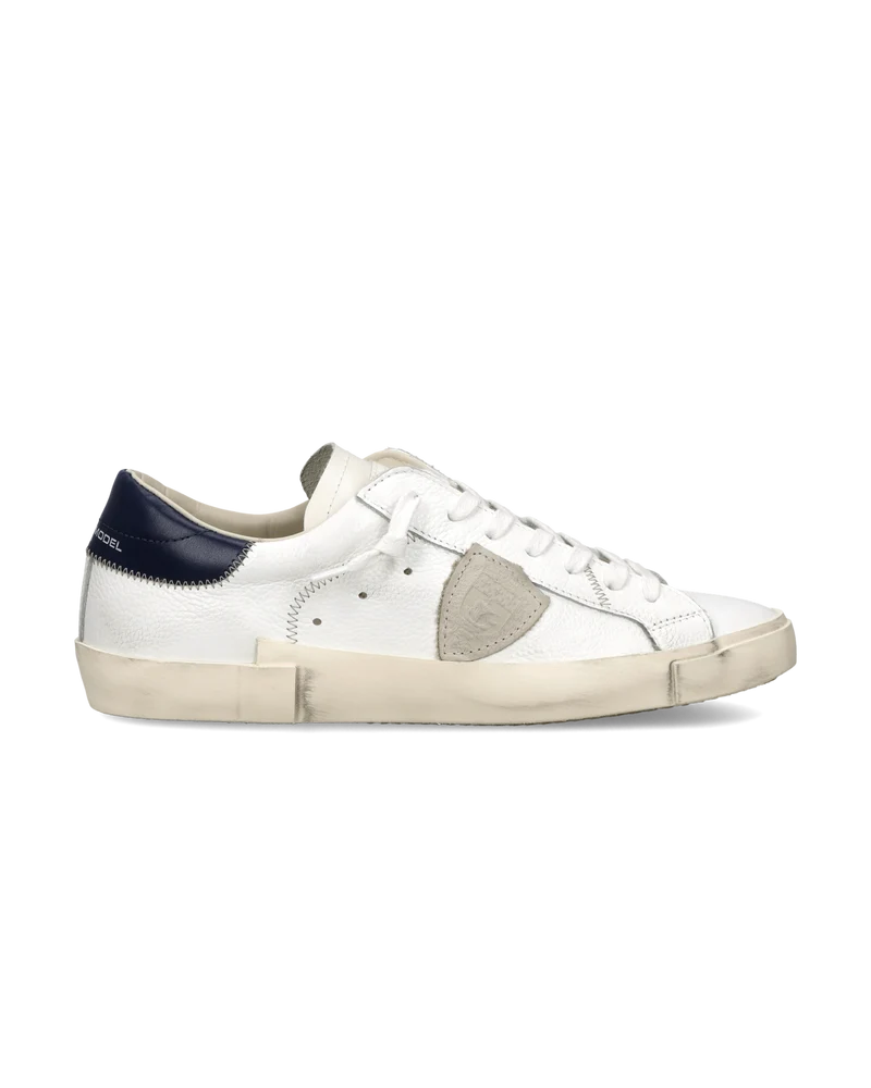 Sneakers Prsx Men, White Ocean Blue