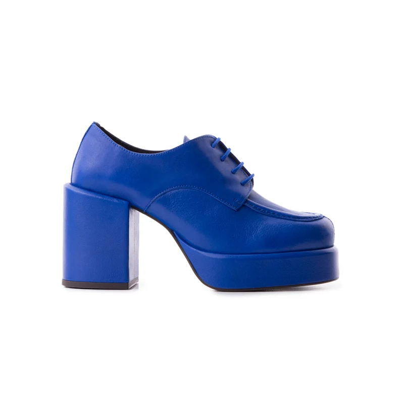 Laurent Blue Leather