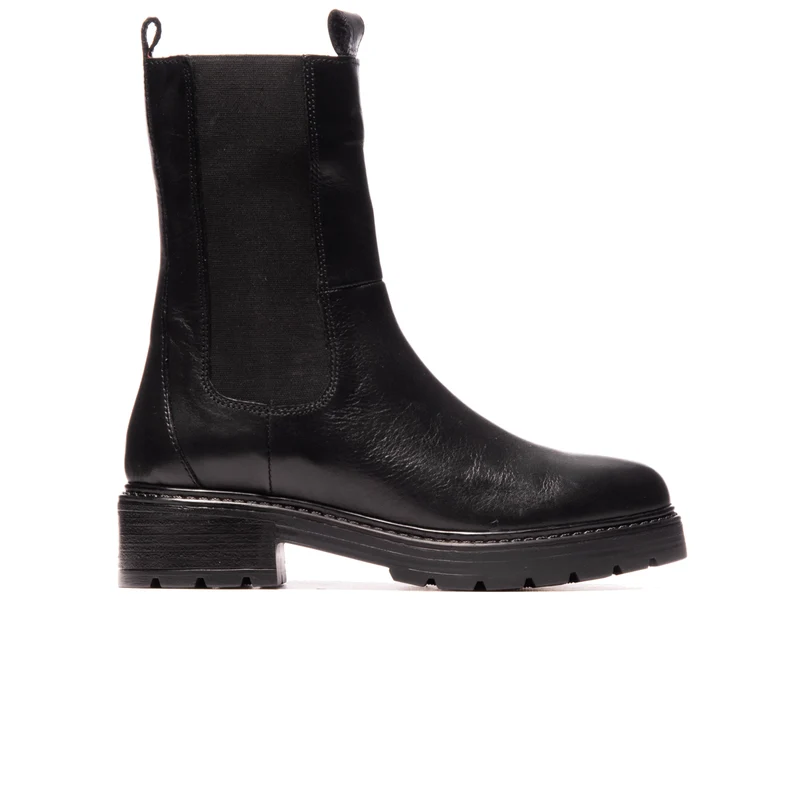 Forio Black Leather