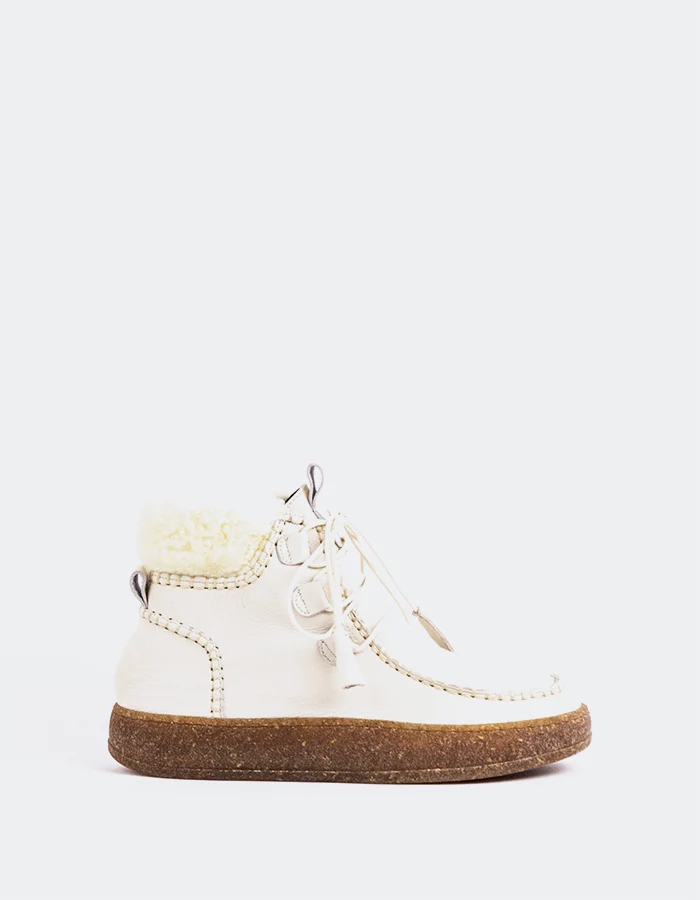 Osiris Off White Leather