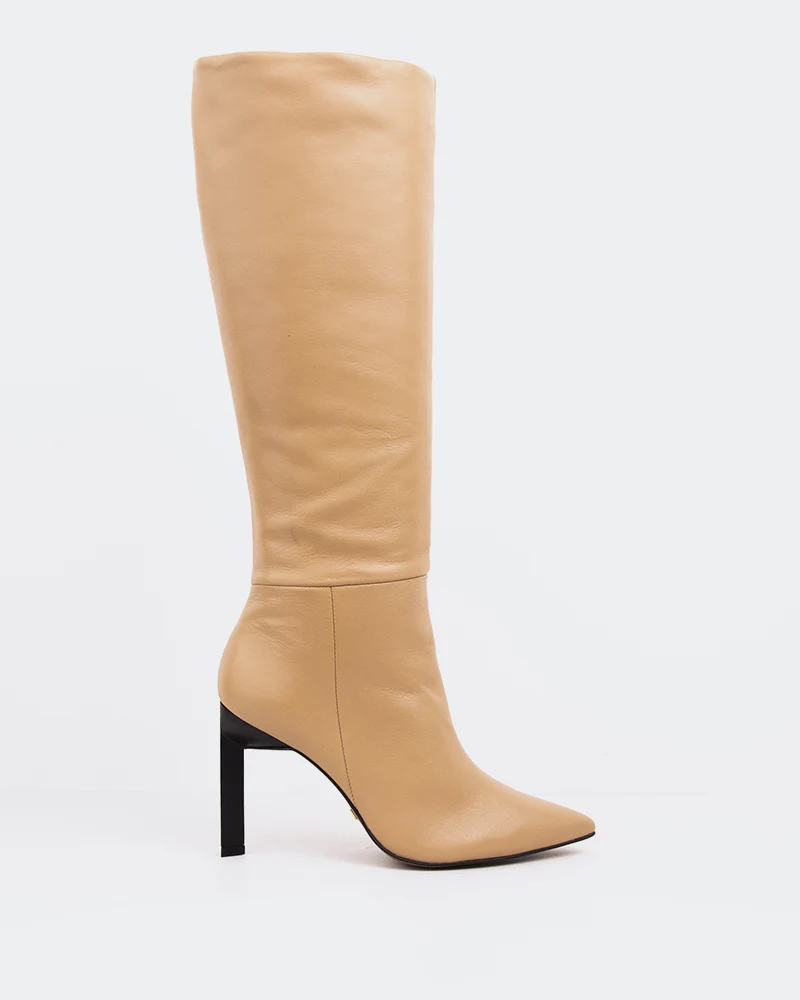 Nabila Camel Leather