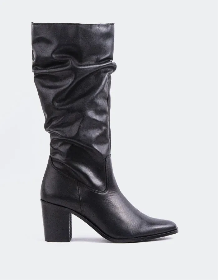 Bryanne Black Leather