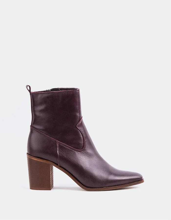 Caleb Burgundy Leather