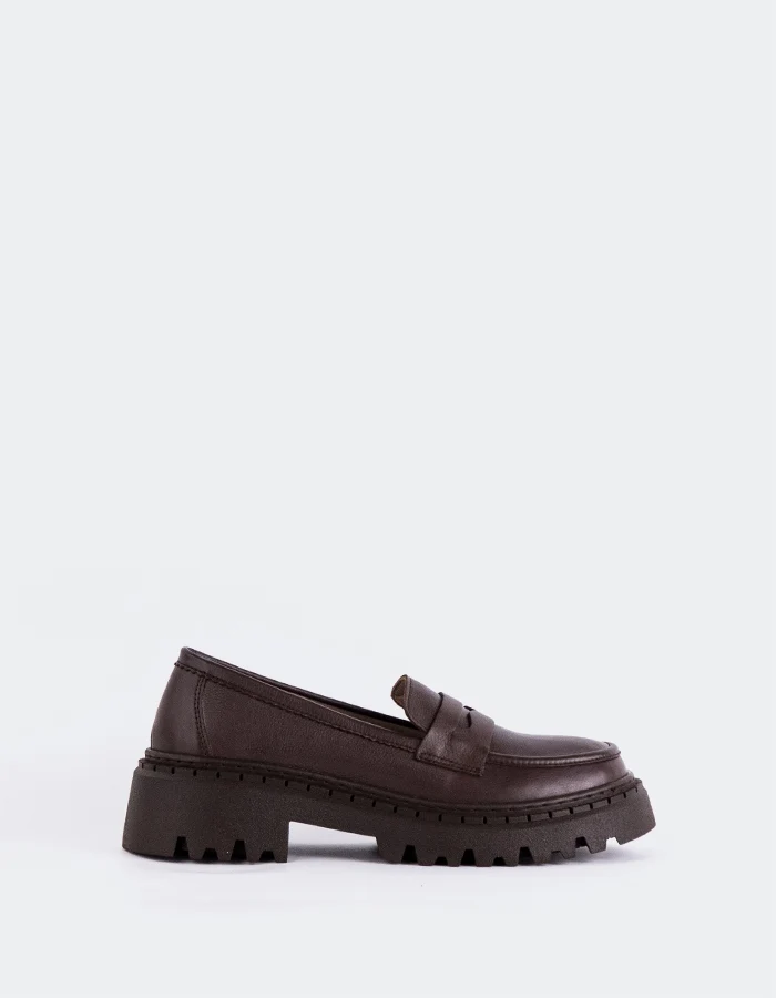 Lydia Brown Leather