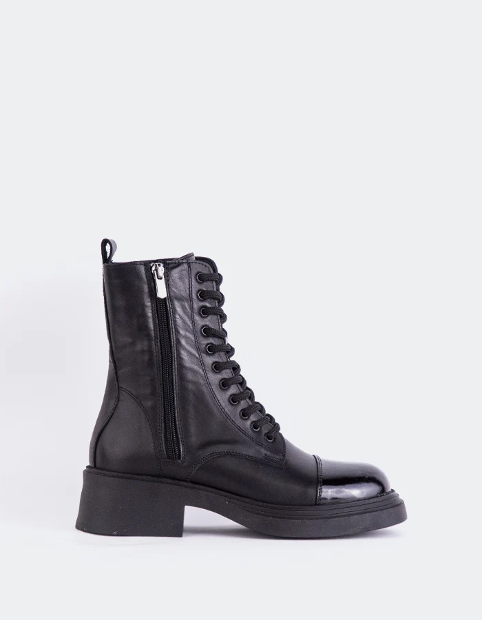 Isidore Black Leather