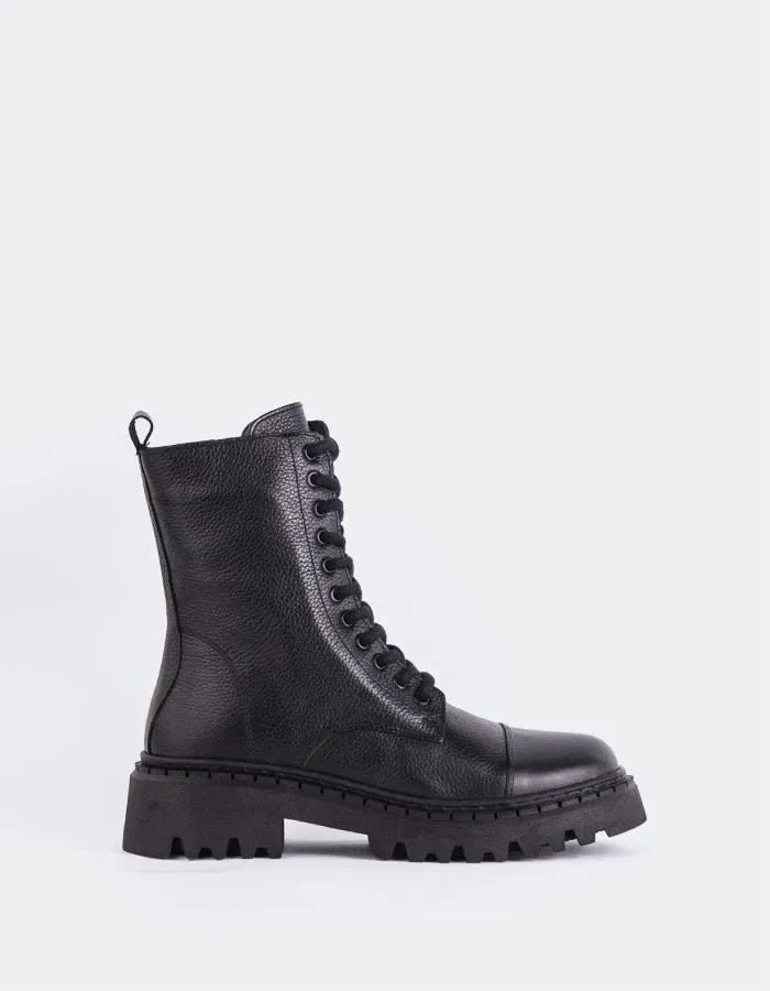 Marieville Black Leather