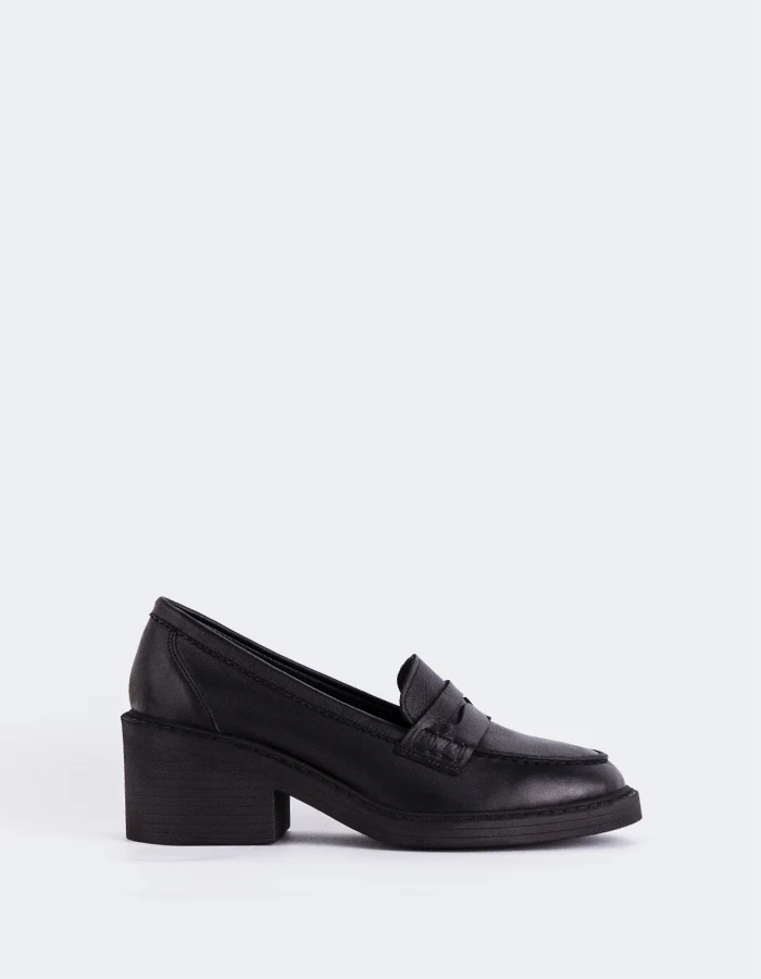Edessa Black Leather