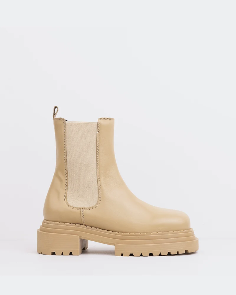 Pacio Cream Leather
