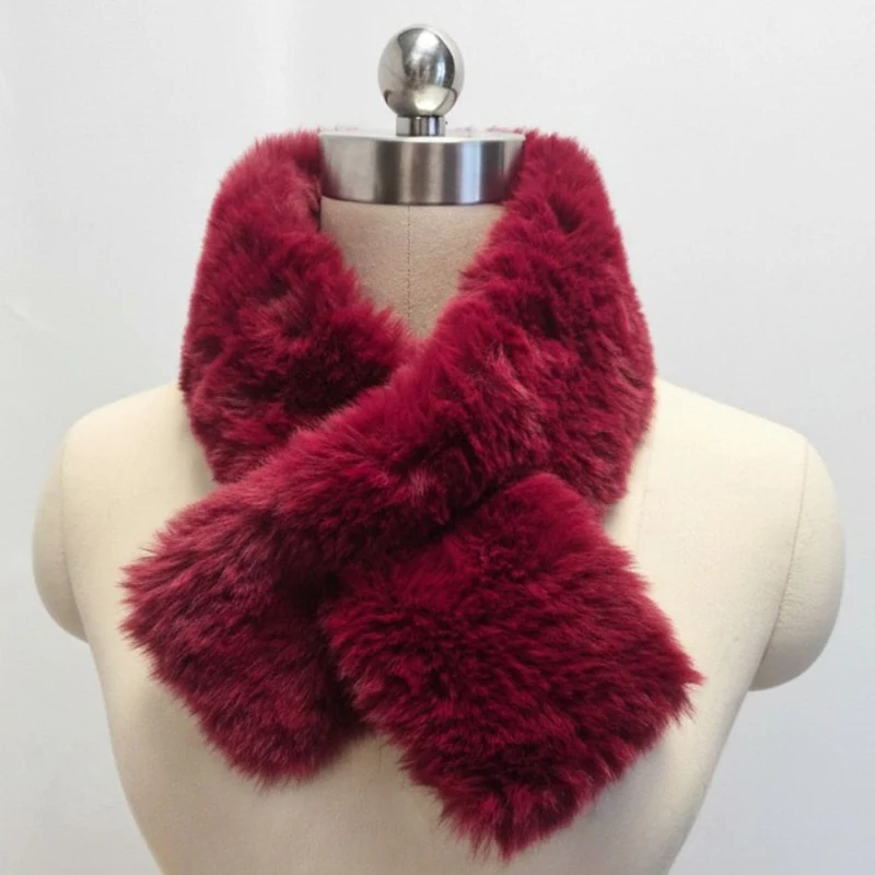 Écharpe fausse fourrure Saskia Exclusivité