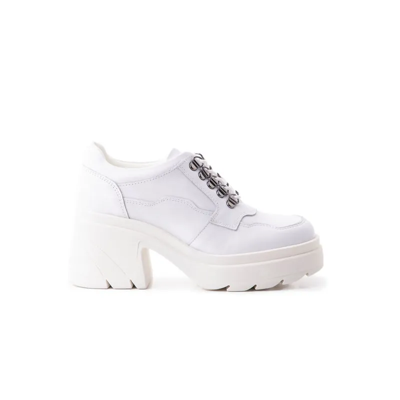 Rowdy White Leather