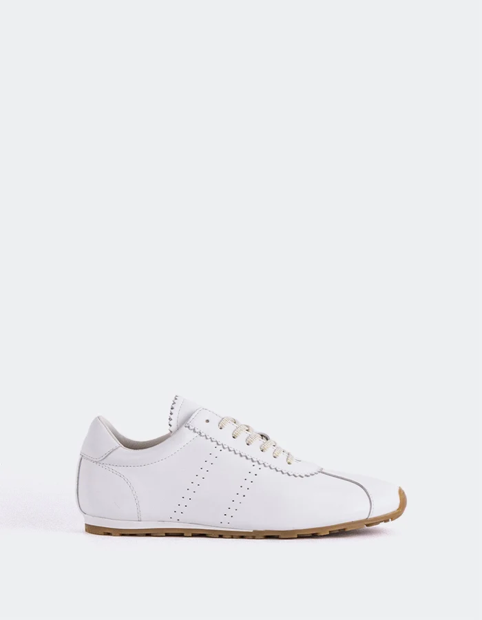 Mornetty White Leather