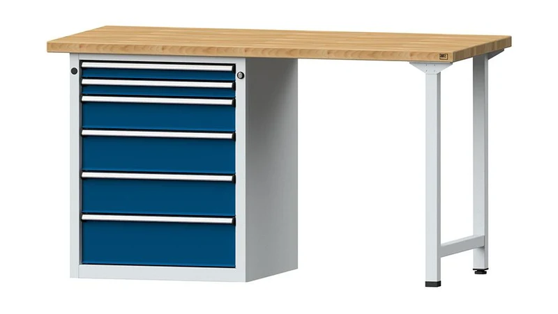 ANKE, ÉTABLI COMBINÉ 1500 MM TYPE 410478/MOD.812 V