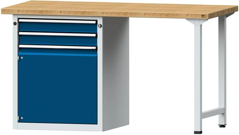 ANKE, ÉTABLI COMBINÉ 2000 MM TYPE 410816/MOD.822 V