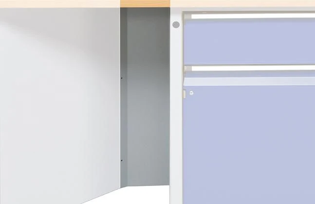 Ensemble de panneaux ANKE pour établi octogonal RAL 8