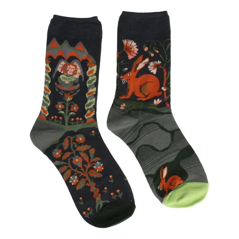 Chaussettes en lot de 2 paires Forêt