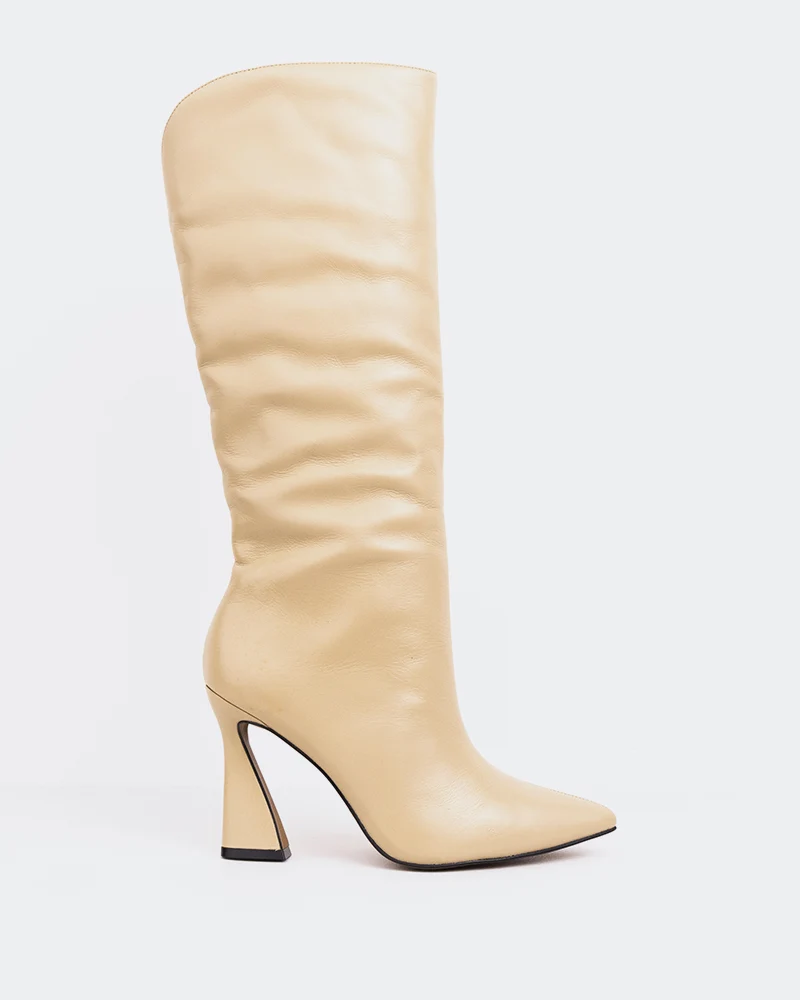 Gatoula Beige Leather
