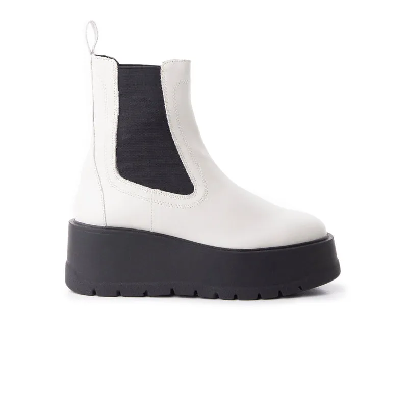 Imola Off White Leather