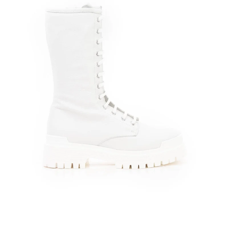 Hemsworth White Leather