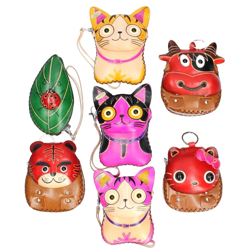 Les bibelots en cuir