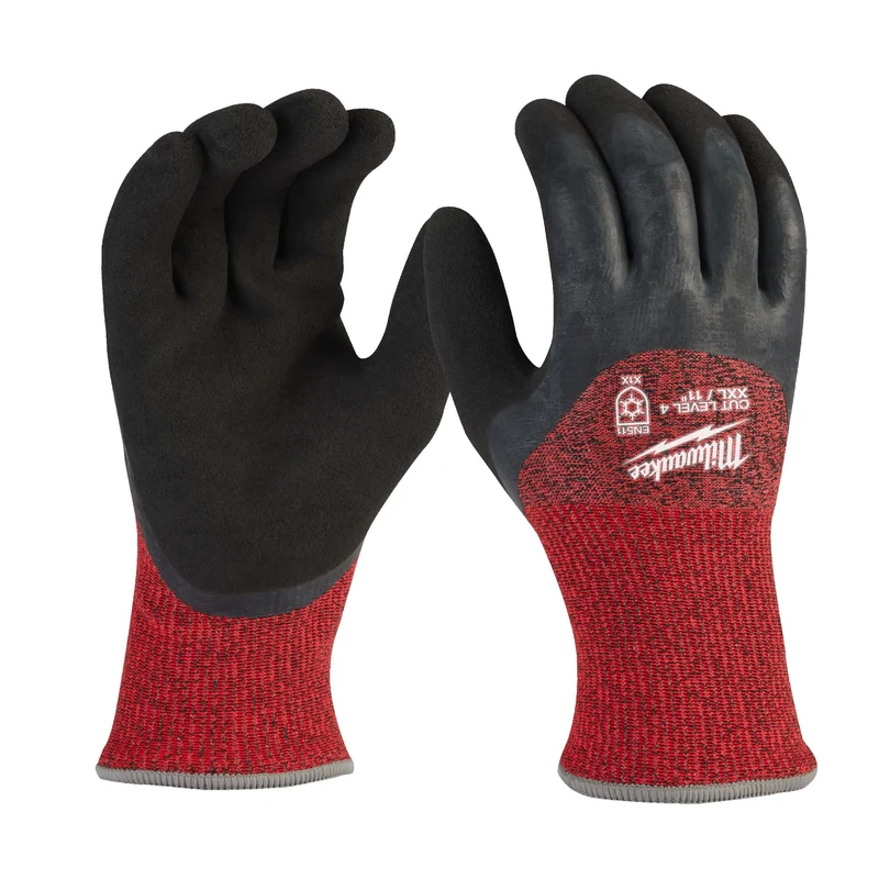 Gants MILWAUKEE résistants aux coupures par temps froid,