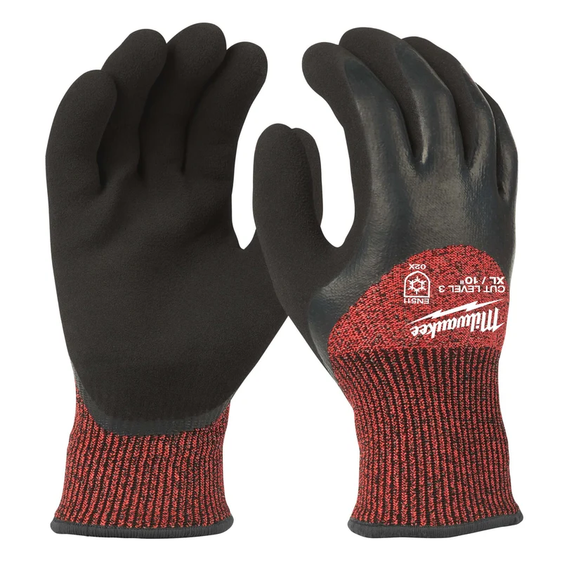 Gants MILWAUKEE résistants aux coupures par temps froid,