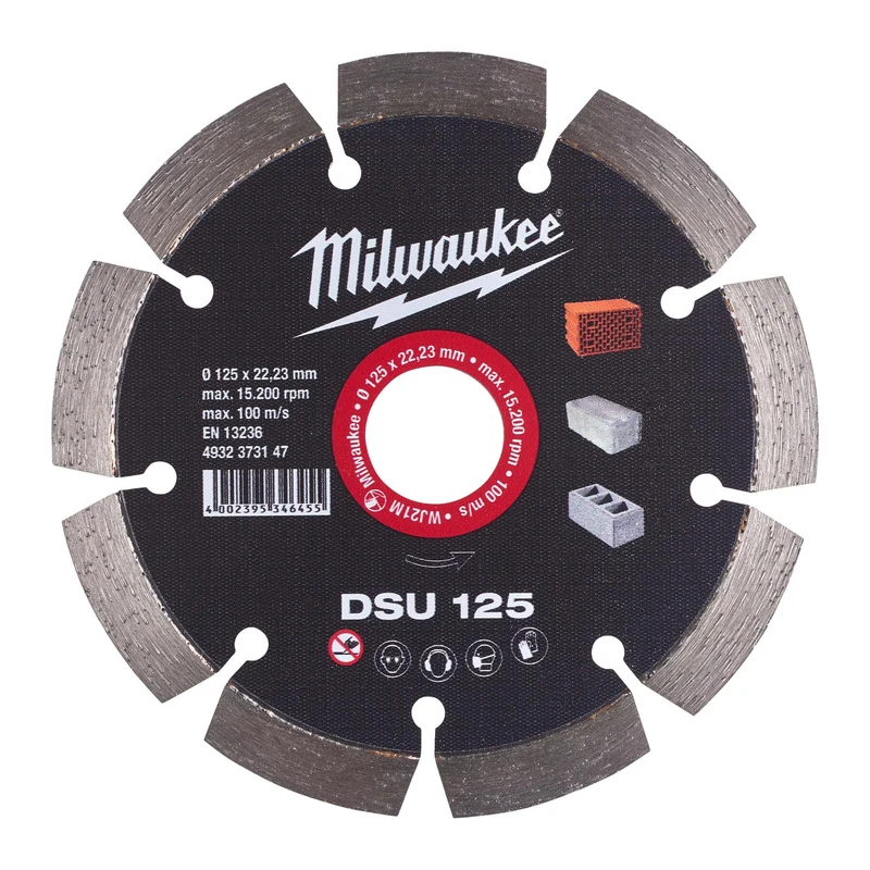 Disque de coupe diamanté MILWAUKEE