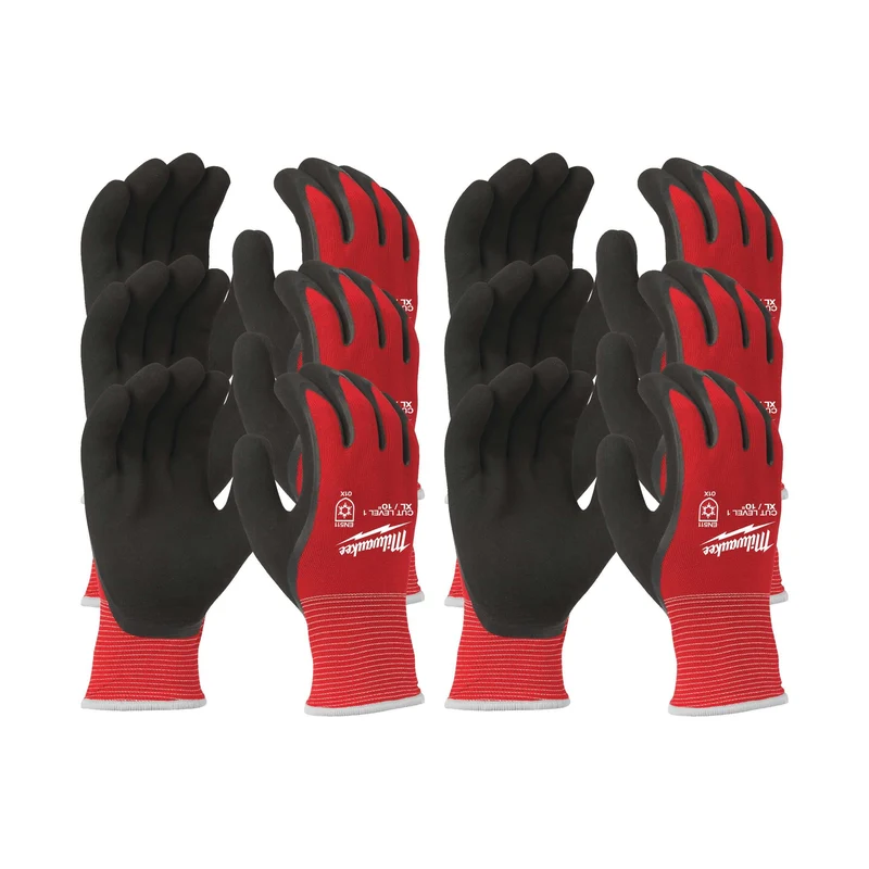 Gants MILWAUKEE résistants aux coupures par temps froid,
