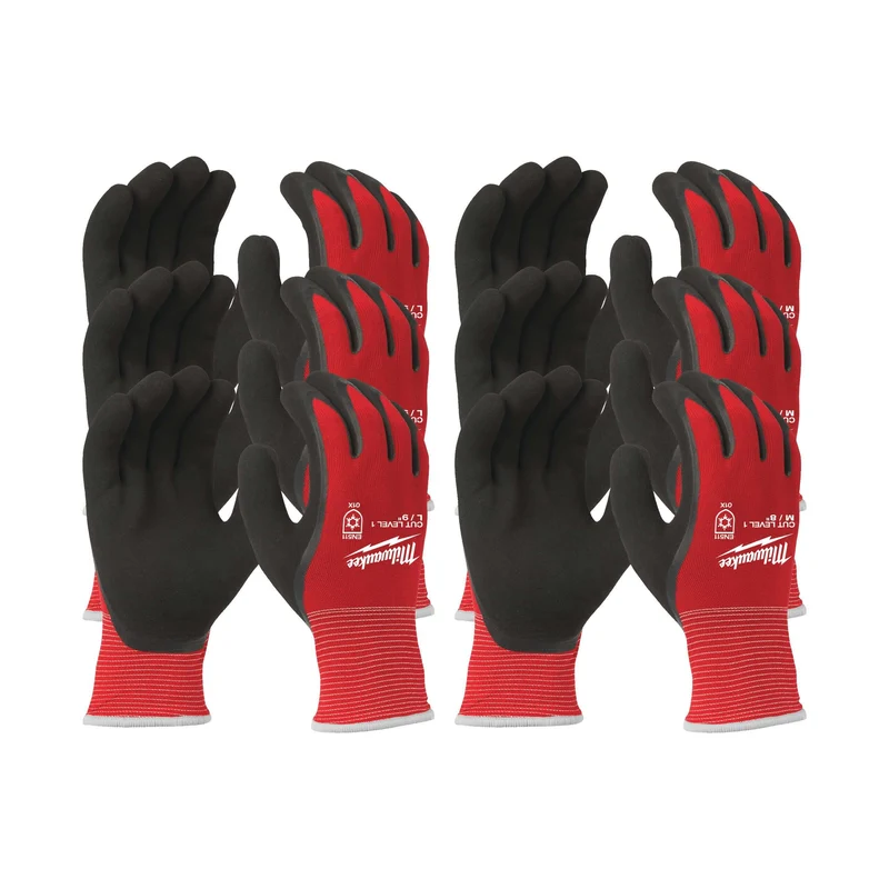 Gants MILWAUKEE résistants aux coupures par temps froid,