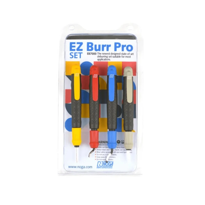 Ensemble d`ébavurage Noga EB7000 EZ BURR UNIVERSAL-SET