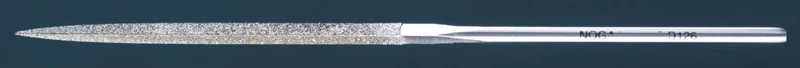 Lime diamantée Noga DT1051 lime à aiguille triangulaire diamantée