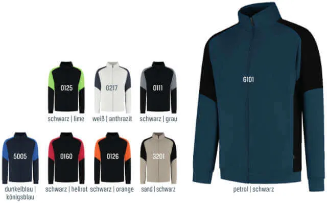 Veste de survêtement TRICORP, REDEFINED bicolore