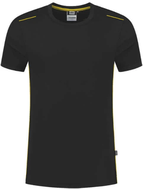 T-shirt TRICORP, Accent, noir/jaune