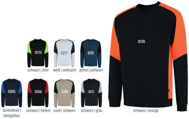 Sweat-shirt TRICORP, REDÉFINIE Bicolore
