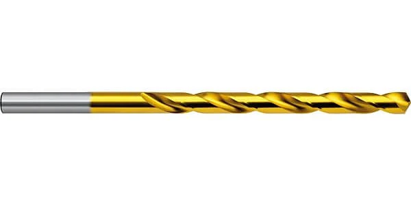 HSS TIN FORET HÉLICOÏDAL LONG DIN 340 NR CYLINDRIQUE