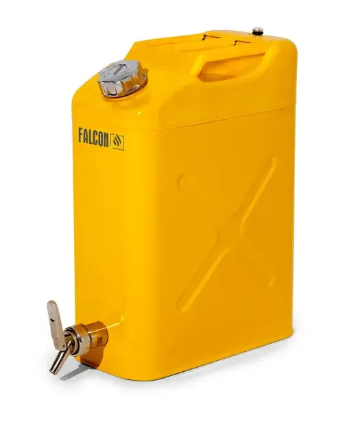 Bidon de sécurité B.36495 Tôle d'acier Jaune, 20L