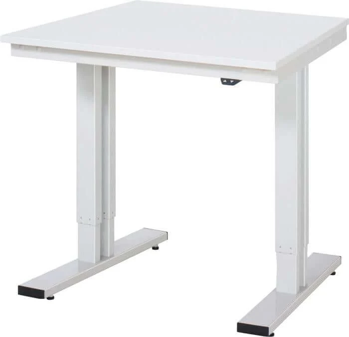 Table de travail RAU, adlatus Mélamine 750x800x720-1120mm