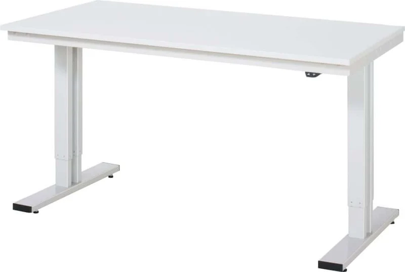 Table de travail RAU, adlatus Mélamine 1500x800x720-1120mm