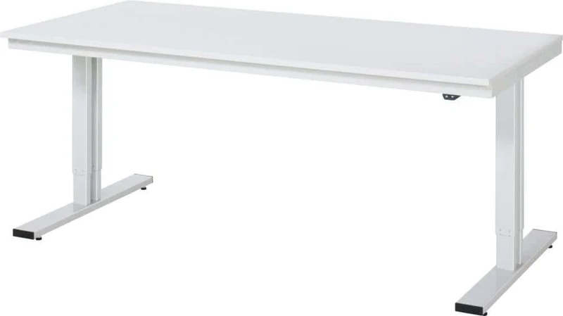 Table de travail RAU, adlatus Mélamine 2000x1000x720-1120mm