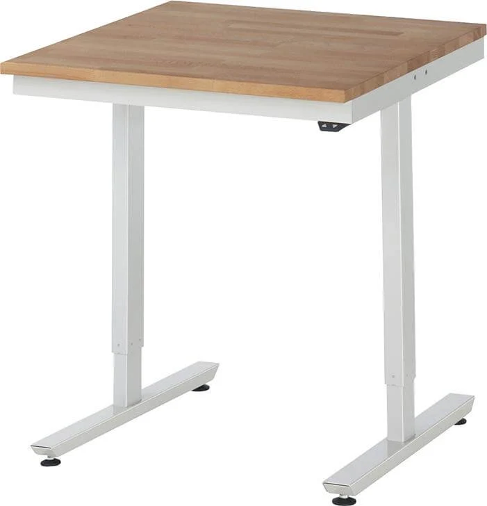 Table de travail RAU, série adlatus 150 L750 x P800 x H720-1020