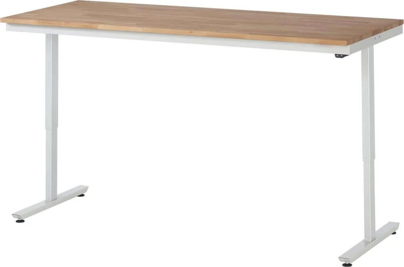 Table de travail RAU, série adlatus 150 L2000 x P800 x H720-1020