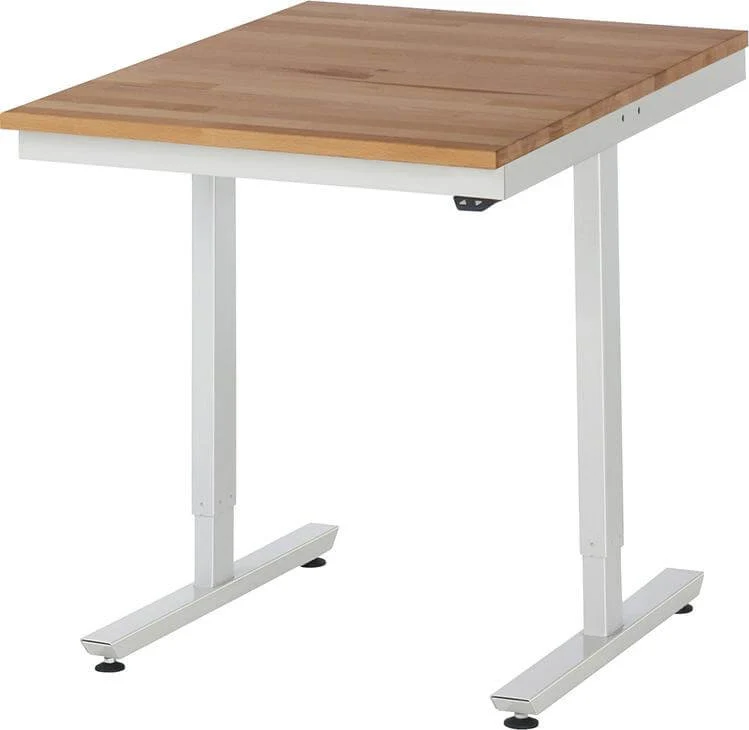 Table de travail RAU, série adlatus 150 L750 x P1000 x H720-1020