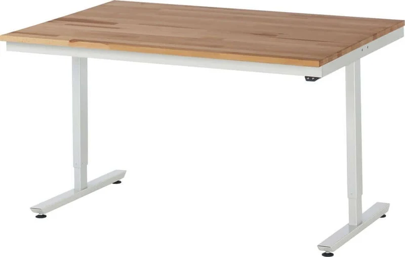 Table de travail RAU, série adlatus 150 L1500 x P1000 x H720-1020