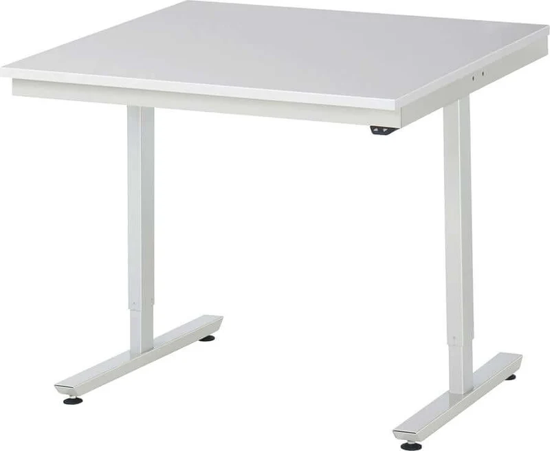 Table de travail RAU, série adlatus 150 L1000 x P1000 x H720-1020
