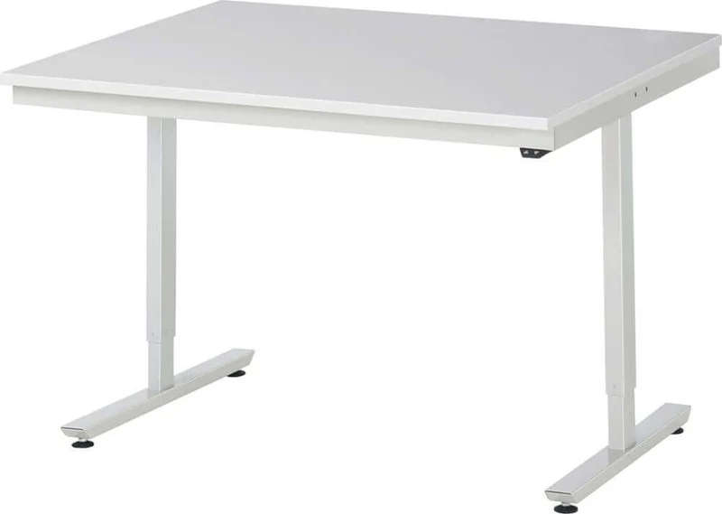 Table de travail RAU, série adlatus 150 L1250 x P1000 x H720-1020