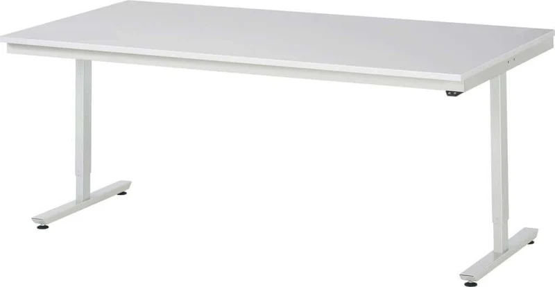 Table de travail RAU, série adlatus 150 L2000 x P1000 x H720-1020